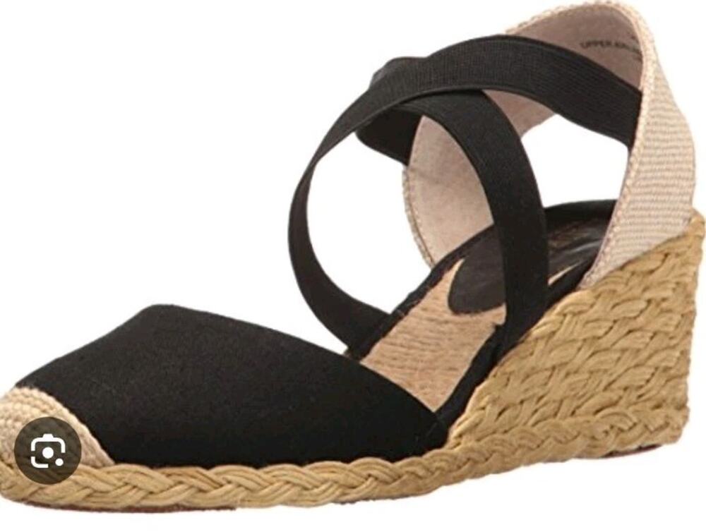 Lauren Ralph Lauren Women's Casandra Espadrille Wedge Sandal in Size 9B